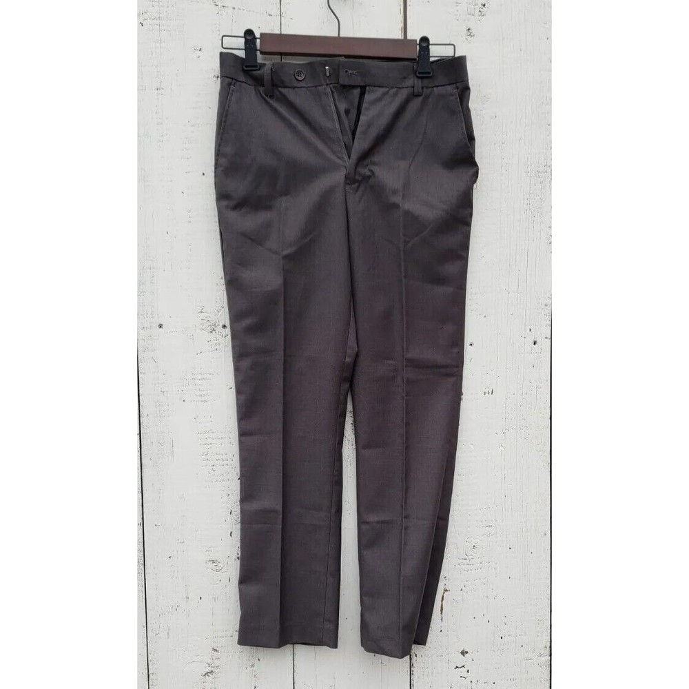 Spring Notion Boys Gray Size 10 Dress Pants Adjustable